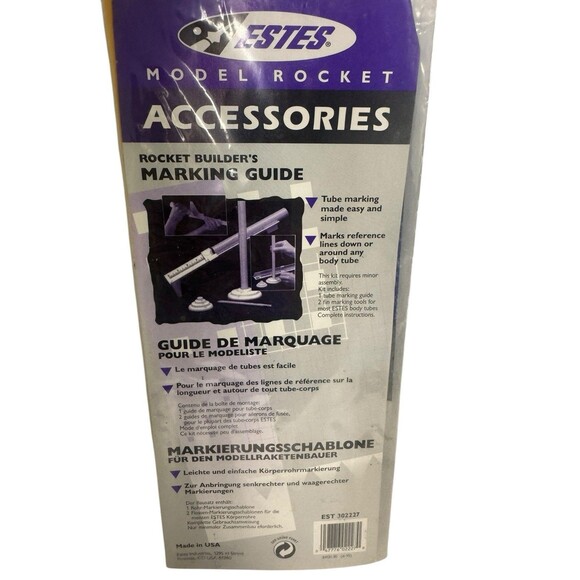 Estes Model Rocket Builders Marking Guide - #302227 New Sealed Fast Shipping - Picture 4 of 11